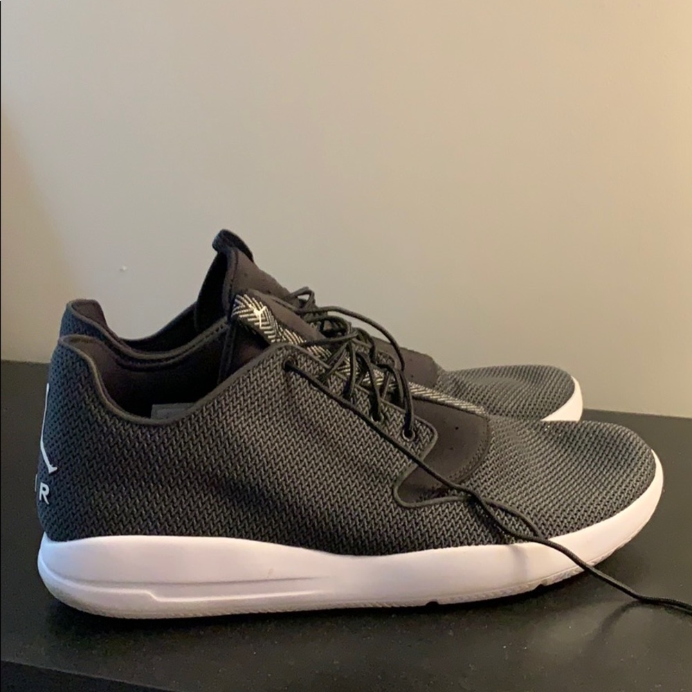 Jordan Black and Gray sneakers